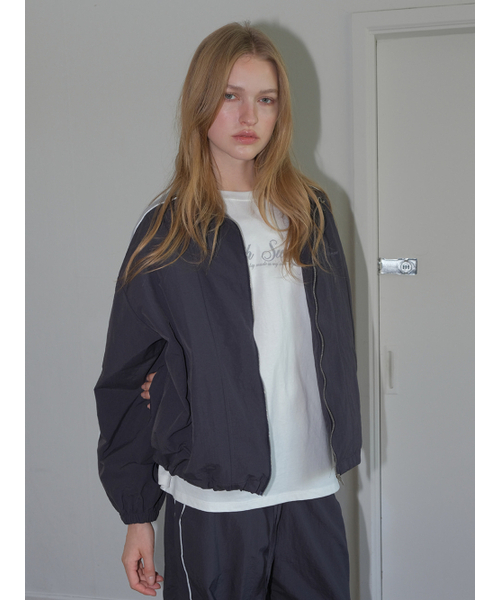 ETMON（エトモン）の「Lined Track Pants, Navy（スウェットパンツ・レディース・その他・F）」の5枚目の写真