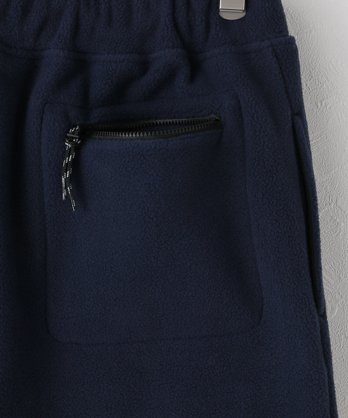 JOURNAL STANDARD（ジャーナルスタンダード）の「フリースミニスカート（スカート・レディース・ブラウン/ネイビー・FREE）」の4枚目の写真