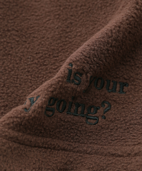 JOURNAL STANDARD（ジャーナルスタンダード）の「フリースミニスカート（スカート・レディース・ブラウン/ネイビー・FREE）」の7枚目の写真