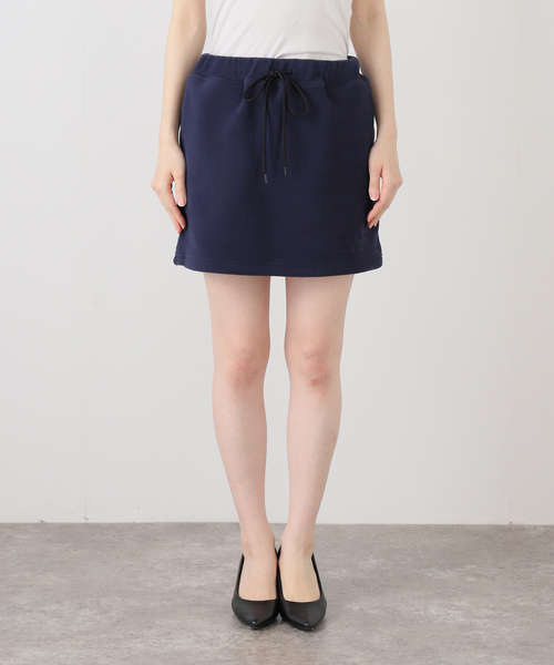 JOURNAL STANDARD（ジャーナルスタンダード）の「フリースミニスカート（スカート・レディース・ブラウン/ネイビー・FREE）」の9枚目の写真