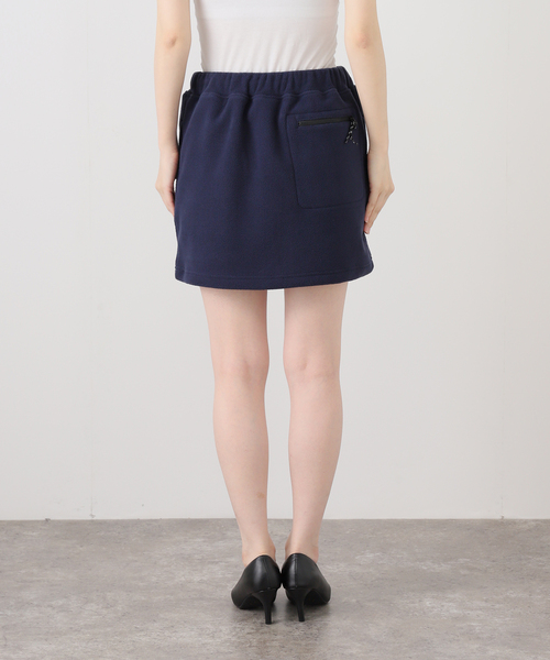 JOURNAL STANDARD（ジャーナルスタンダード）の「フリースミニスカート（スカート・レディース・ブラウン/ネイビー・FREE）」の11枚目の写真
