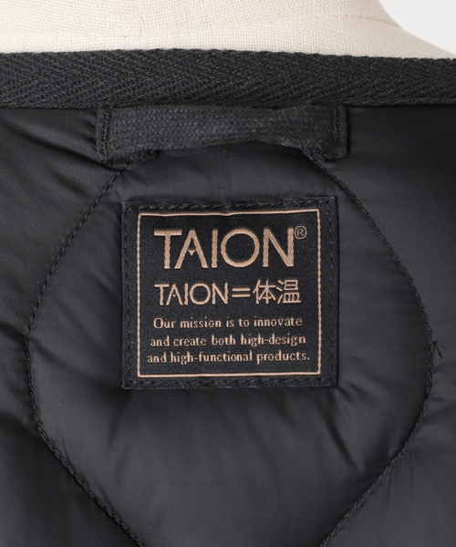 追加3》別注【TAION / タイオン】*RELUME ミリタリーダウンジャケット