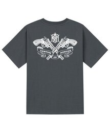 KTG0179 カスタムカン 半袖Tシャツ - グレー