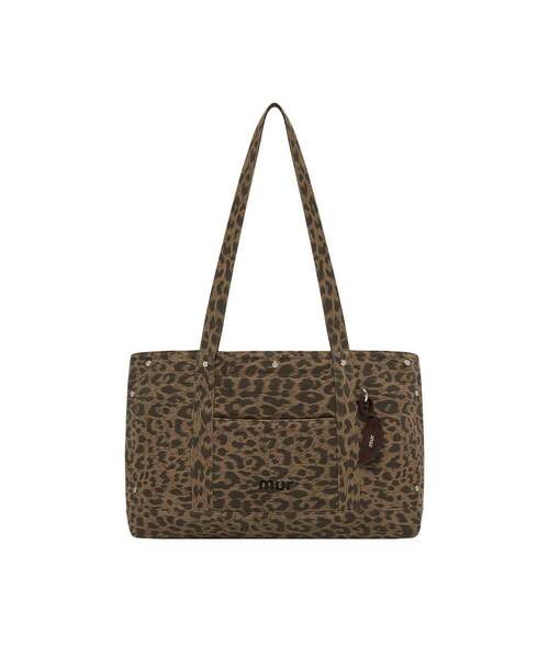 mur(ミュール)の「Reversible Polar totebag(5color)(ショルダーバッグ・レディース・ダークブラウン/ブラウン/カーキ/ベージュ/ブラック×グレー/ライトブラウン/ダークパープル/ピンク/ブラック系・FREE)」の4枚目の写真