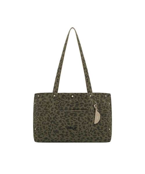 mur(ミュール)の「Reversible Polar totebag(5color)(ショルダーバッグ・レディース・ダークブラウン/ブラウン/カーキ/ベージュ/ブラック×グレー/ライトブラウン/ダークパープル/ピンク/ブラック系・FREE)」の7枚目の写真