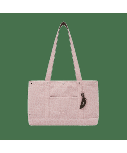 mur(ミュール)の「Reversible Polar totebag(5color)(ショルダーバッグ・レディース・ダークブラウン/ブラウン/カーキ/ベージュ/ブラック×グレー/ライトブラウン/ダークパープル/ピンク/ブラック系・FREE)」の9枚目の写真