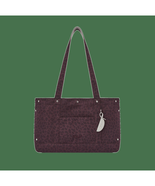mur(ミュール)の「Reversible Polar totebag(5color)(ショルダーバッグ・レディース・ダークブラウン/ブラウン/カーキ/ベージュ/ブラック×グレー/ライトブラウン/ダークパープル/ピンク/ブラック系・FREE)」の8枚目の写真