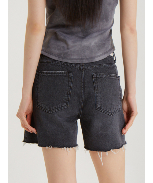 UNKNOWN PLANET(アンノウンプラネット)の「プラネットデニムショーツブラック(その他パンツ・レディース・その他・LARGE/SMALL/MEDIUM)」の5枚目の写真
