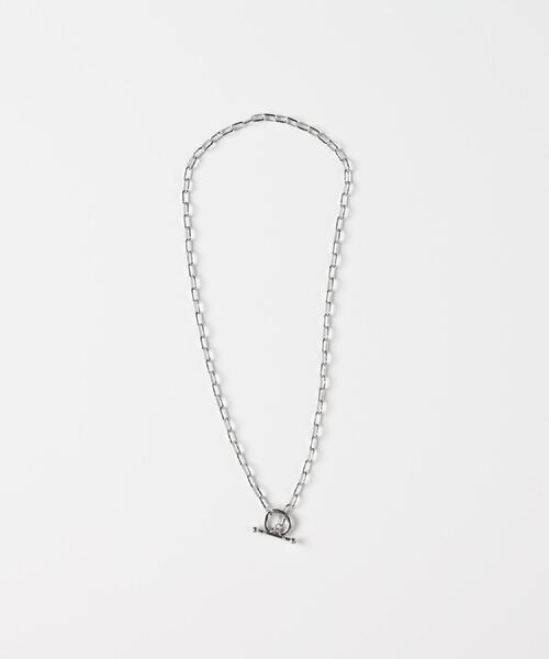 Right-on（ライトオン）の「Right-on Basic(ライトオンベーシック)【レディース】ショートチェーンネックレス（ネックレス・レディース・シルバー・ONE SIZE）」の9枚目の写真