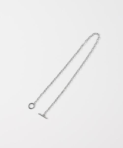 Right-on（ライトオン）の「Right-on Basic(ライトオンベーシック)【レディース】ショートチェーンネックレス（ネックレス・レディース・シルバー・ONE SIZE）」の8枚目の写真