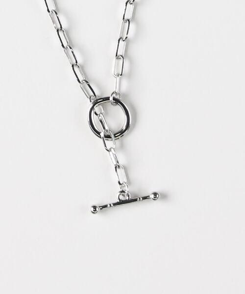 Right-on（ライトオン）の「Right-on Basic(ライトオンベーシック)【レディース】ショートチェーンネックレス（ネックレス・レディース・シルバー・ONE SIZE）」の7枚目の写真