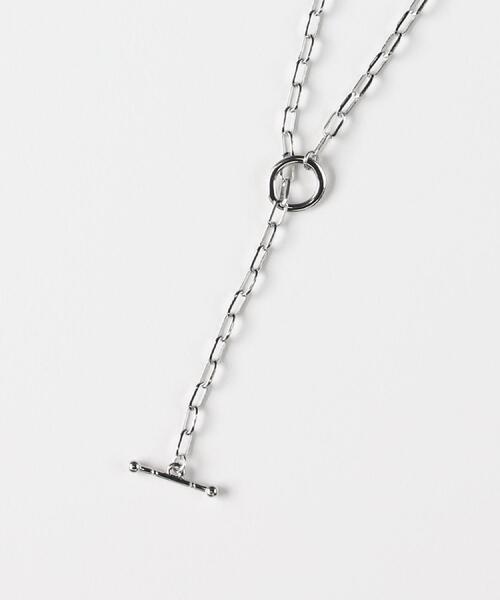 Right-on（ライトオン）の「Right-on Basic(ライトオンベーシック)【レディース】ショートチェーンネックレス（ネックレス・レディース・シルバー・ONE SIZE）」の6枚目の写真