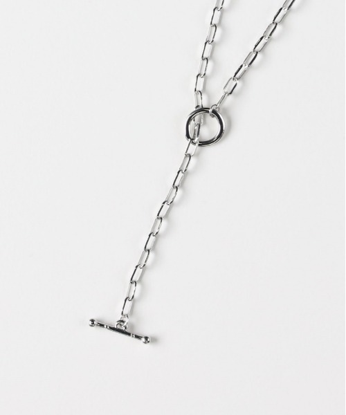 Right-on（ライトオン）の「Right-on Basic(ライトオンベーシック)【レディース】ショートチェーンネックレス（ネックレス・レディース・シルバー・ONE SIZE）」の3枚目の写真