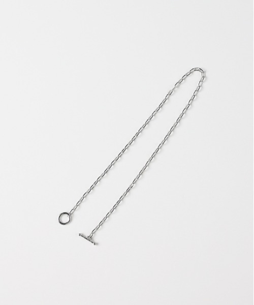 Right-on（ライトオン）の「Right-on Basic(ライトオンベーシック)【レディース】ショートチェーンネックレス（ネックレス・レディース・シルバー・ONE SIZE）」の5枚目の写真