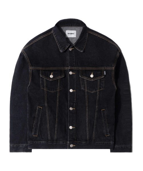 QT8 GARMENTS(キューティーエイトガーメント)の「BN Washing Denim Trucker (Black)(デニムジャケット・レディース・その他・MEDIUM/LARGE/X-LARGE)」の2枚目の写真