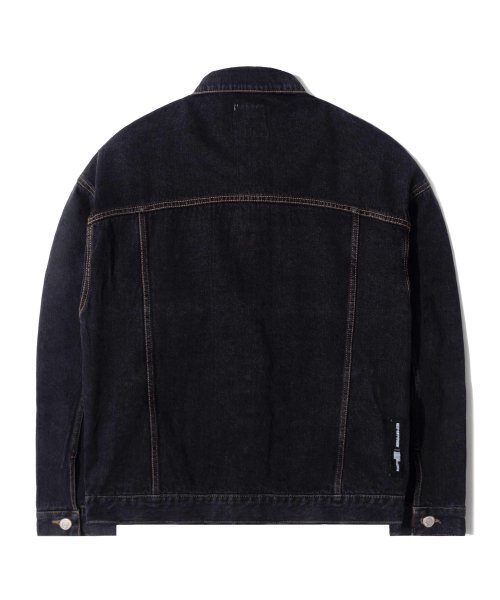 QT8 GARMENTS(キューティーエイトガーメント)の「BN Washing Denim Trucker (Black)(デニムジャケット・レディース・その他・MEDIUM/LARGE/X-LARGE)」の3枚目の写真