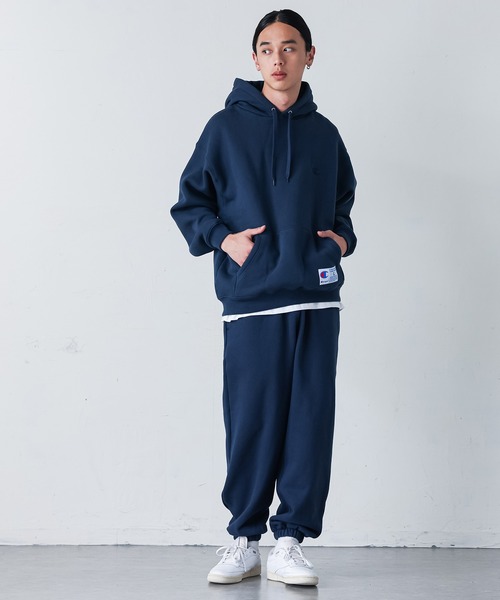 MDR(エムディアール)の「【Champion】アクションスタイル裏起毛イージーパンツ【セットアップ対応】(スウェットパンツ・メンズ・ブラック/ネイビー/グレー・M/L)」の20枚目の写真