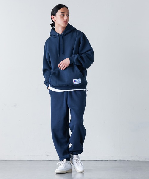 MDR(エムディアール)の「【Champion】アクションスタイル裏起毛イージーパンツ【セットアップ対応】(スウェットパンツ・メンズ・ブラック/ネイビー/グレー・M/L)」の9枚目の写真