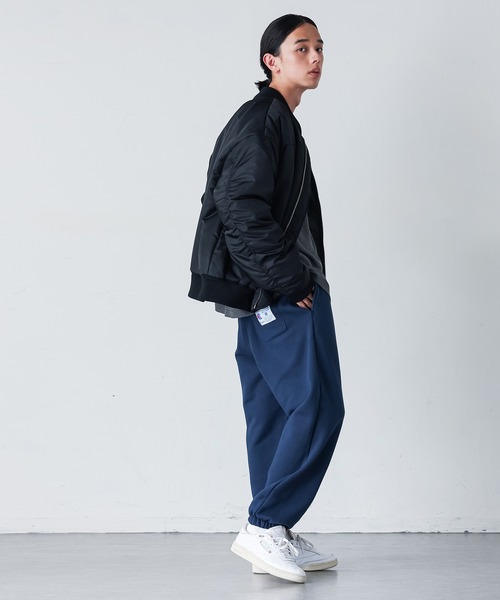 MDR(エムディアール)の「【Champion】アクションスタイル裏起毛イージーパンツ【セットアップ対応】(スウェットパンツ・メンズ・ブラック/ネイビー/グレー・M/L)」の19枚目の写真