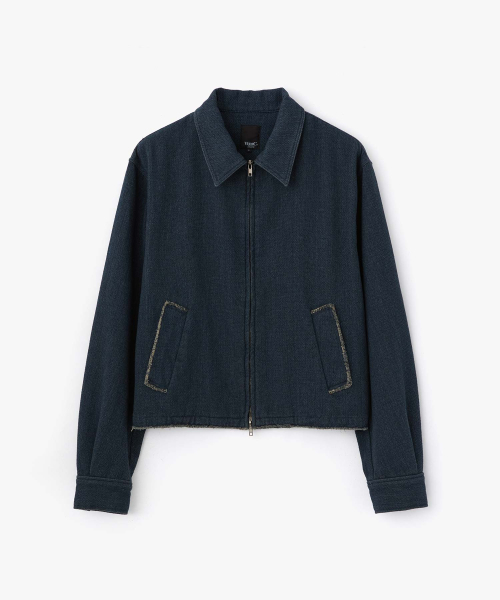 WMC(ダブリューエムシー)の「ジャカードデニム集業ジャケット_BLUE(デニムジャケット・メンズ・ブルー・MEDIUM/LARGE)」の1枚目の写真