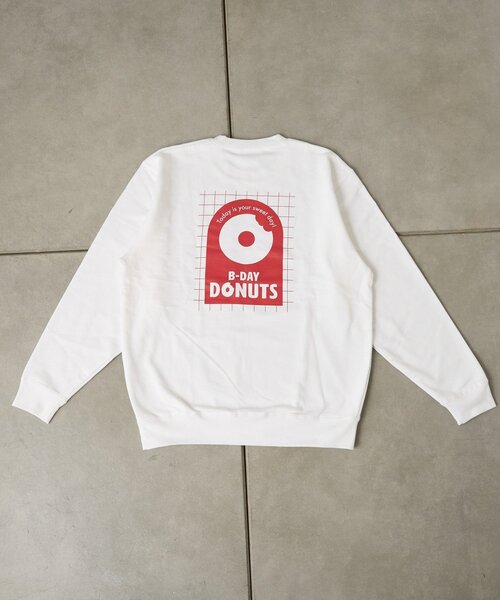 BIRTHDAY BAR（バースデイバー）の「≪BIRTHDAY BARオリジナル≫【B-DAY DONUTS】ドーナッツスウェット（スウェット・レディース・ホワイト・0）」の19枚目の写真