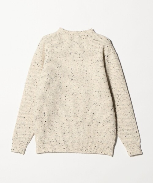 A DAY IN THE LIFE UNITED ARROWS(アデイインザライフユナイテッドアローズ)の「ミドルゲージ アゼ ネップ クルーネックニット-ウォッシャブル-<A DAY IN THE LIFE>(ニット/セーター・メンズ・ブラック/オフホワイト・M/L)」の6枚目の写真