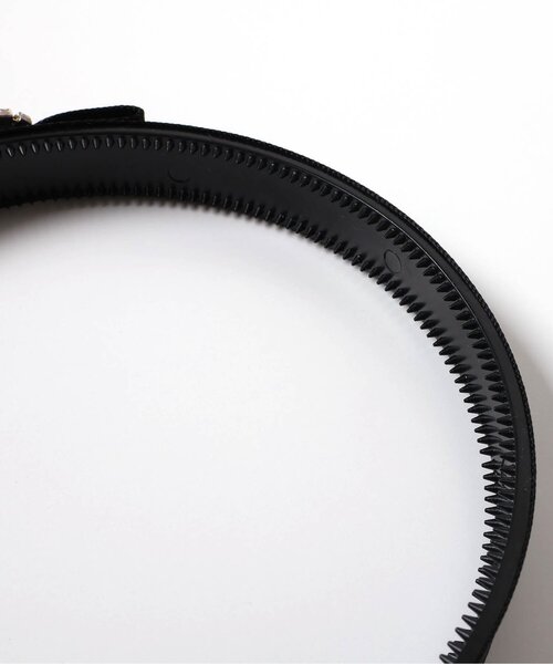 apres les cours（アプレレクール）の「グログランリボンカチューシャ（カチューシャ・キッズ・ブラック・FREE）」の11枚目の写真