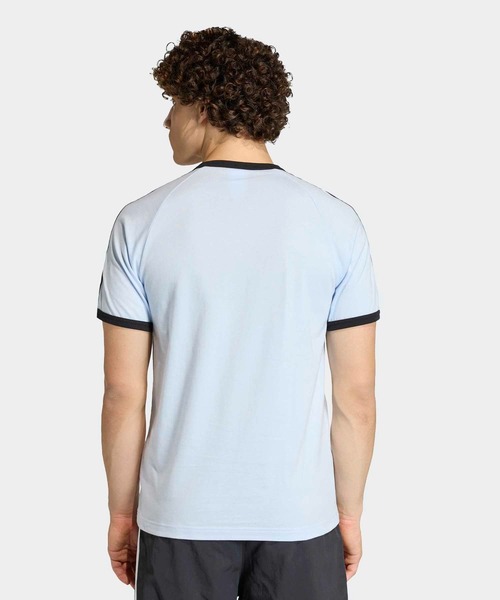 adidas（アディダス）の「スリーストライプ Tシャツ / アディダスオリジナルス adidas Originals（Tシャツ/カットソー・メンズ・イエロー/レッド/ホワイト/ブラック/ブルー・XX-LARGE/X-SMALL/SMALL/XX-SMALL/X-LARGE/MEDIUM/LARGE/3XL）」の11枚目の写真