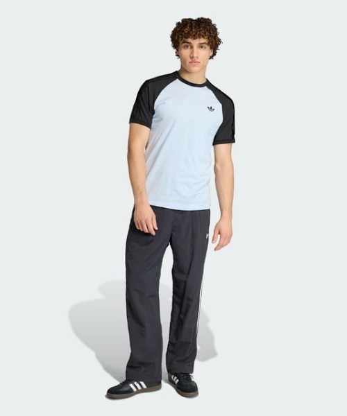 adidas（アディダス）の「スリーストライプ Tシャツ / アディダスオリジナルス adidas Originals（Tシャツ/カットソー・メンズ・イエロー/レッド/ホワイト/ブラック/ブルー/ブルー系その他・XX-LARGE/X-SMALL/SMALL/XX-SMALL/X-LARGE/MEDIUM/LARGE/3XL）」の10枚目の写真