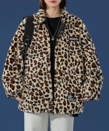 CELENA BEATS（セレナビーツ）の「レオパード フェイクファー ボア ジャケット（その他アウター）」