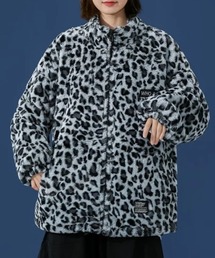 CELENA BEATS（セレナビーツ）の「レオパード フェイクファー ボア ジャケット（その他アウター）」