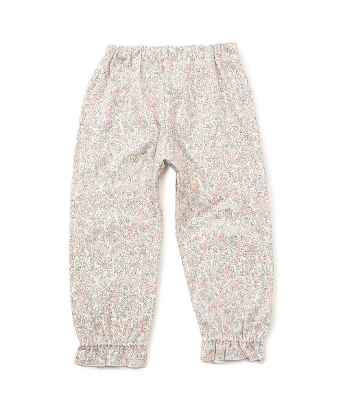 Ampersand（アンパサンド）の「【リンク】小花柄前あきパジャマ（ルームウェア/パジャマ・キッズ・ピンク/サックスブルー・110/100/90/80/140/130/120）」の6枚目の写真