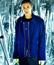 COME（シーオーエムイー）の「[UNISEX] 「SECURITY」デニムジャケット（デニムジャケット）」