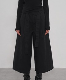 EIGHTHMONTH | ベルトクロップドパンツ EM25a158【EIGHTHMONTH】【2025AW】(その他パンツ)