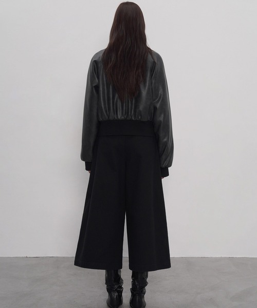 EIGHTHMONTH（エイスマンス）の「ベルトクロップドパンツ EM25a158【EIGHTHMONTH】【2025AW】（その他パンツ・レディース・ブラック・L/M/S）」の17枚目の写真
