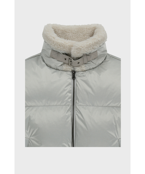 AFTERHOURS(アフターアワーズ)の「MUSTANG DOWN JACKET (PEARL GREY)(ダウンジャケット/コート・レディース・グレー・FREE)」の3枚目の写真
