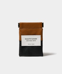 beautiful people（ビューティフルピープル）の「SDGS color leather small case（財布）」