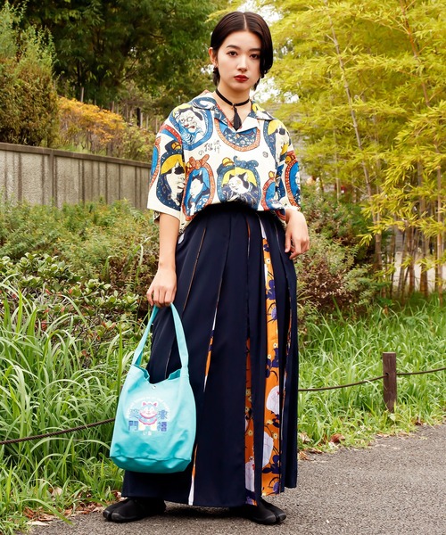 倭物やカヤ(ワモノヤカヤ)の「【倭物やカヤ】日本の民芸 手提げバッグ(ハンドバッグ・レディース・その他1/その他2/その他3・FREE)」の8枚目の写真