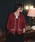 INTER FACTORY�i�C���^�[�t�@�N�g���[�j�́utakumu�iMUU STUDIO�j - Embroidered shirt cardigan / �h�J�V���c�J�[�f�B�K���i�J�[�f�B�K��/�{�����j�v�b���b�h