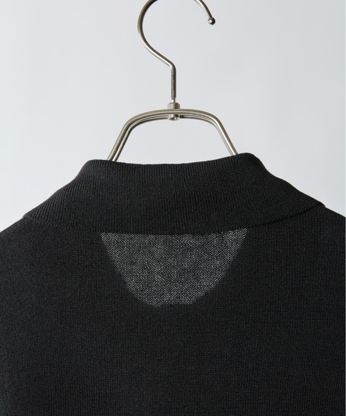 INTER FACTORY（インターファクトリー）の「takumu（MUU STUDIO） - Embroidered shirt cardigan / 刺繍シャツカーディガン（カーディガン/ボレロ・メンズ・ブラック/レッド・3/2）」の22枚目の写真