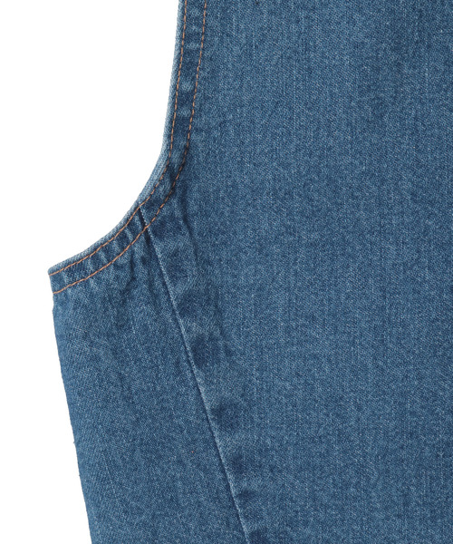 CURRENTAGE（カレンテージ）の「Denim Jilet（ベスト・レディース・ホワイト/インディゴブルー・FREE）」の11枚目の写真