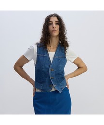 CURRENTAGE（カレンテージ）の「Denim Jilet（ベスト）」