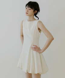 WOI SLEEVELESS BALLOON MINI OPS CREAM