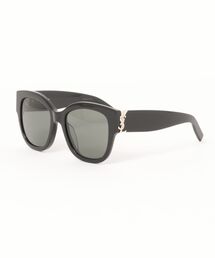 SAINT LAURENTサンローラン サングラス SL276 MICA 001 Saint Laurent SL 276 Mica 001 Shiny Black Sunglasses - eye-oo.com