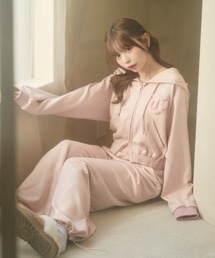 TITTY&CO.（ティティーアンドコー）の「ラメクロススウェットパンツ（スウェットパンツ）」