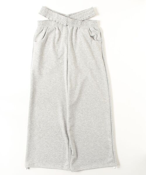 ラメクロススウェットパンツ（スウェットパンツ）｜TITTY&CO.（ティ