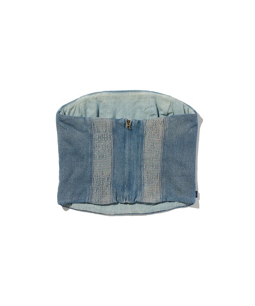 Levi's（リーバイス）の「Levi's/リーバイス BLUETAB(TM) ROPER ビスチェ（ベスト・レディース・インディゴブルー・XS/S/M）」の3枚目の写真