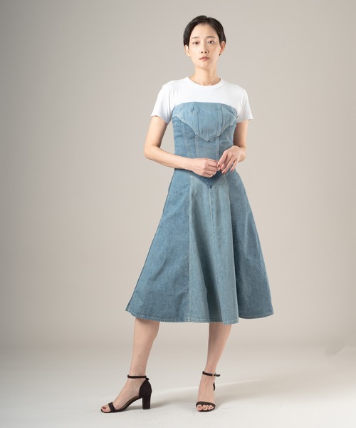 Levi's（リーバイス）の「Levi's/リーバイス BLUETAB(TM) ROPER ビスチェ（ベスト・レディース・インディゴブルー・XS/S/M）」の10枚目の写真