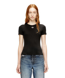 DIESEL | ウィメンズ 半袖トップ T-ELE-LONG-OD(その他トップス)