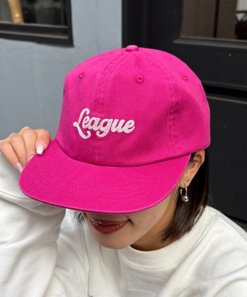 CIAOPANIC TYPY（チャオパニックティピー）の「UNISEXチェーンステッチロゴキャップ（キャップ・レディース・ブルー/グリーン/ピンク/ネイビー/ブラック・ONE SIZE）」の10枚目の写真